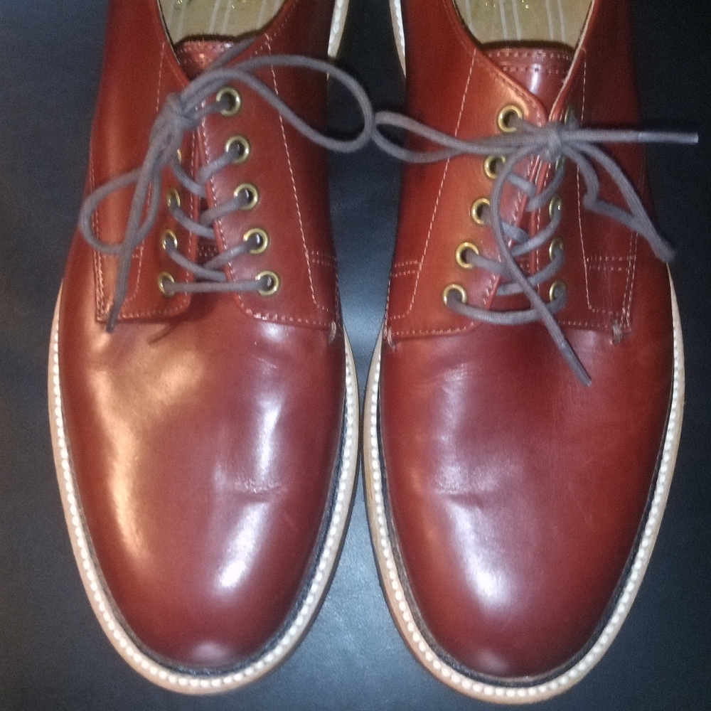J. Crew Brown Derby Shoes